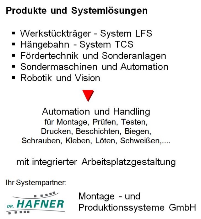 Leistungsangebot Dr. HAFNER